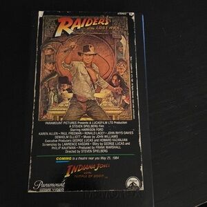 🍍1981 VHS RAIDERS OF THE LOST ARK🍍A-2